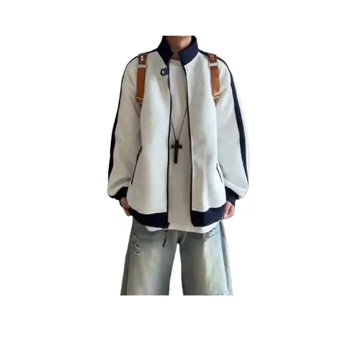 SHEXIU Белый Серый Унисекс Куртки