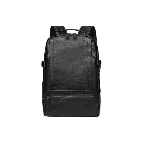 KONADCT Синтетическая кожа Рюкзак Стандартный Унисекс Черный