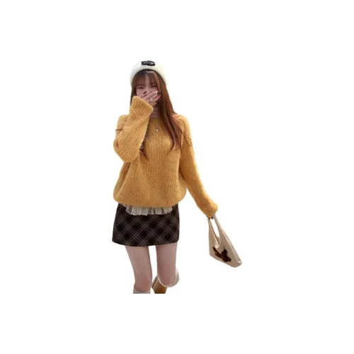 SUSANSAN Sunset Orange Женский Трикотаж