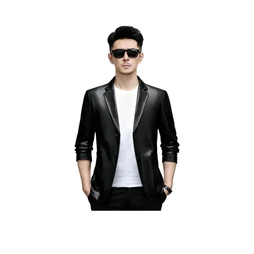 TIFAN Мужские кожаные куртки