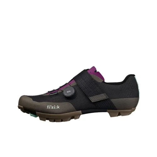 FIZIK Дышащие и Легкие Велосипедные Кроссовки Унисекс Черный Коричневый