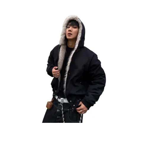 TR Черный Унисекс Пуховики