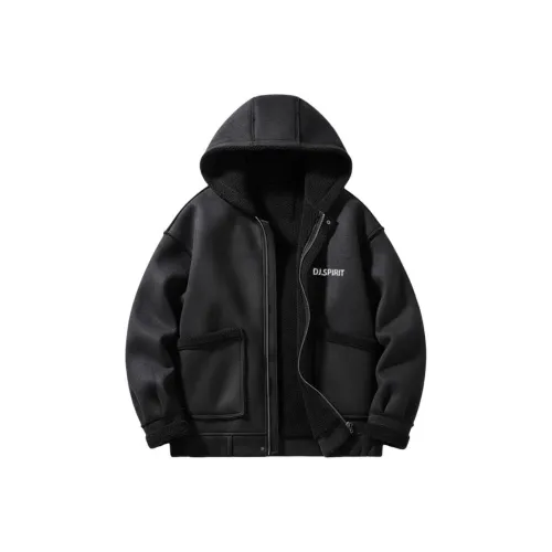 DJ.SPIRIT Черный Нет Логотип Версия Унисекс Куртки
