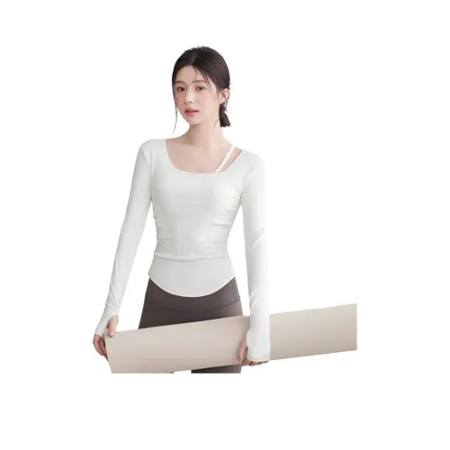 MILING Женские Йога T-рубашки