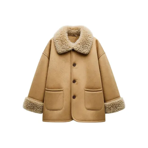 FLIM Хаки Женские Бархатные Куртки