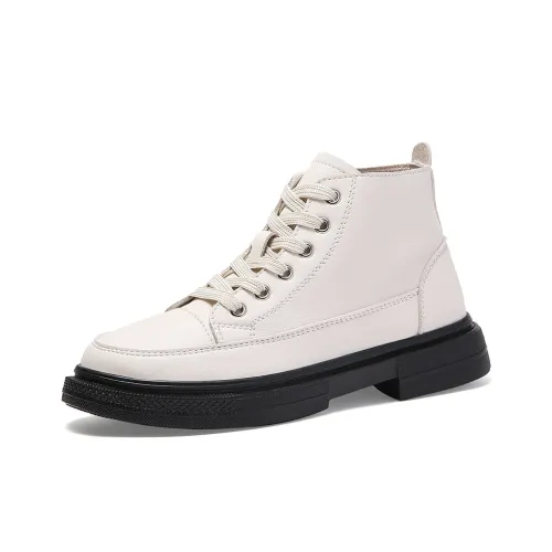 QINBU Ботильоны MID Топ Женские