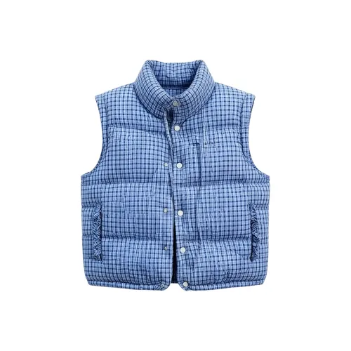 COVER TIME Blue Women's Vest