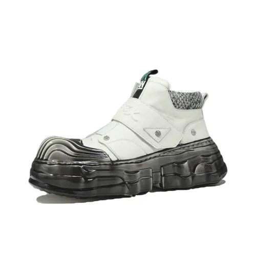 SENJIALUO Увеличение высоты Покрытие Устойчивость к истиранию Дышащий Противоскользящий Высокий Топ Повседневная обувь