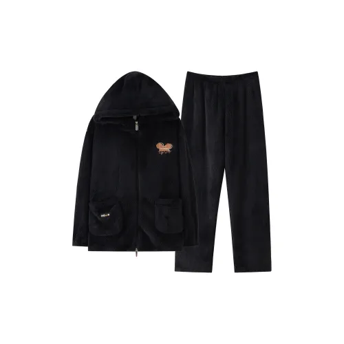 MULONGSHIJIA Черный мужской комплект пижам