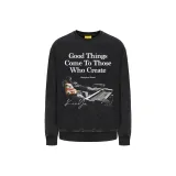 Винтажный свитшот с круглым вырезом