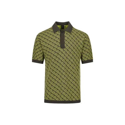 Moose Knuckles Поло Мужское Желтое