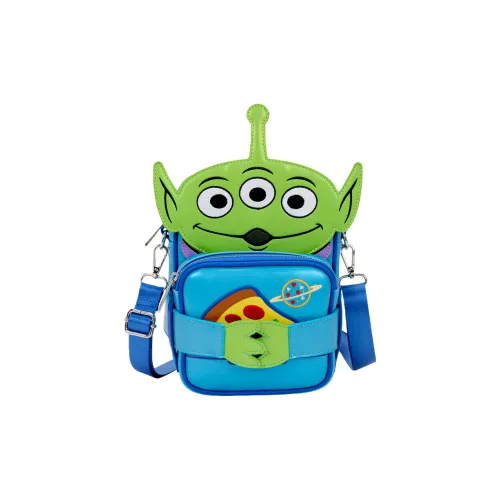 LOUNGEFLY ПУ (полиуретан) Сумка через плечо Унисекс Синий и Зеленый