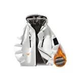 Белый с флисовой подкладкой