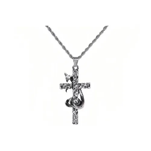 AKAK Титановые стальные ожерелья для мужчин