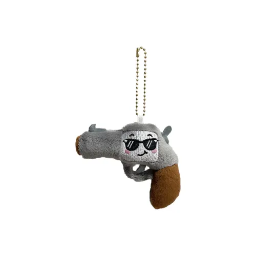 77 SEVEN DREAM Причудливый Креативный Брелок-пистолет Украшение Плюшевый Подвеска 9 см Длина Тела