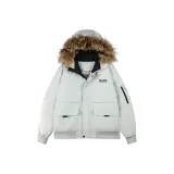 Парижский серый (с меховым воротником)