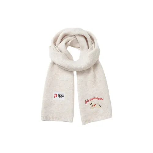 PINKYPINKY Смесовая шерсть Вязаные шарфы Унисекс