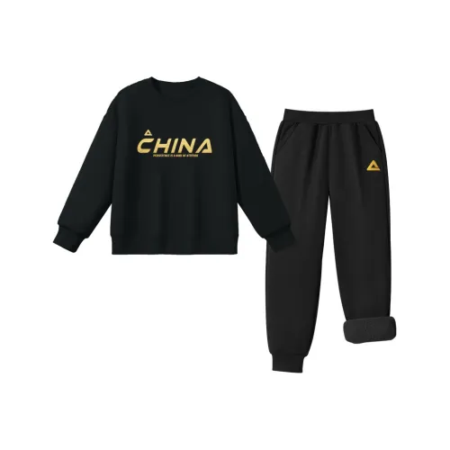 PEAK Черный PK CHINA GOLD Черный PK Дракон The GREAT WALL K KIDS Повседневная спортивная одежда