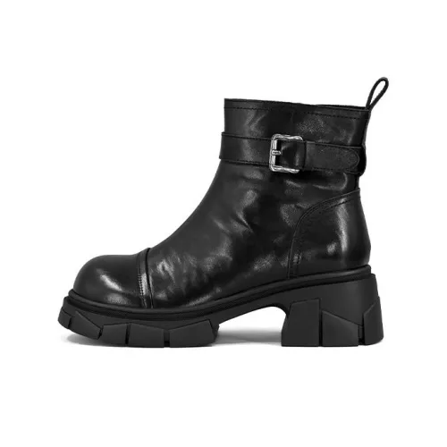 ZSBELLA Ботильоны Black Женские