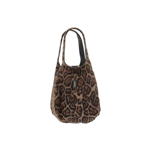 Chloe Shearling Сумка через плечо Женская Коричневая