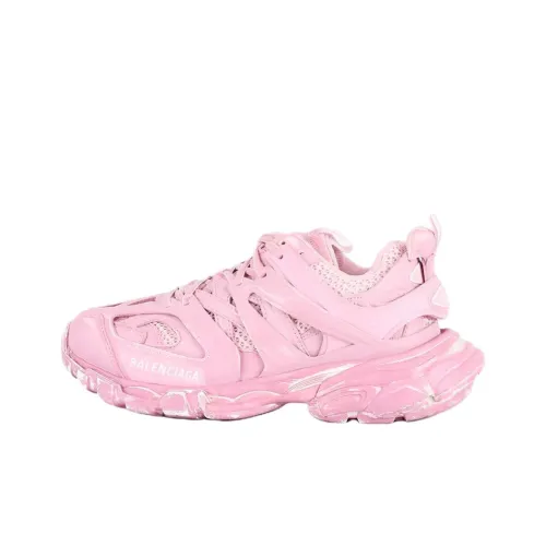 Balenciaga Track Low Top Повседневная обувь Женская Розовая