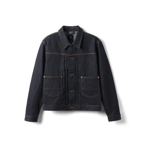 SIMWOOD Оригинальный деним синий мужской джинсовый куртка