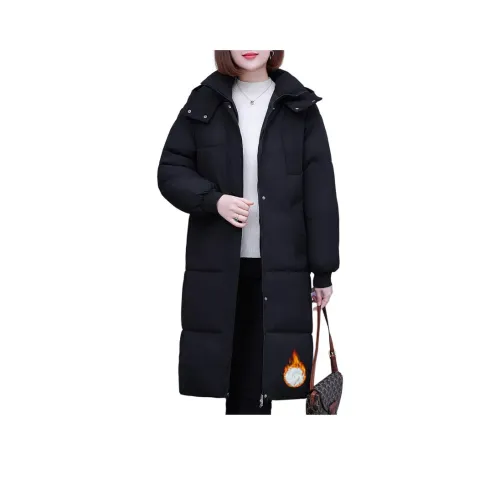 MOUSIDEYOUHUO С капюшоном хлопковый пуховик женский