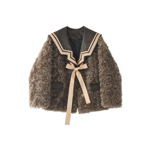 ONE PASS STUDIO Velvet Feel Пальто Женское