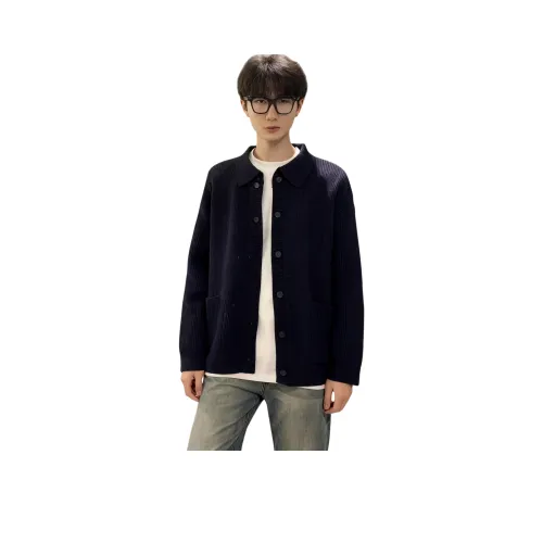 CORNILOT Темно-синий Синий Мужской Трикотаж