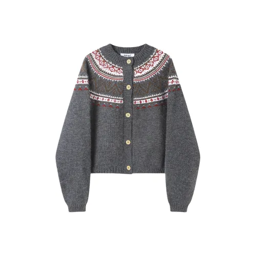 FAVMARTHA Серый Женский Трикотаж