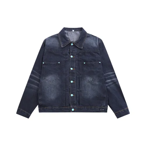 CHONGXIAOLV Denim Jacket Unisex
