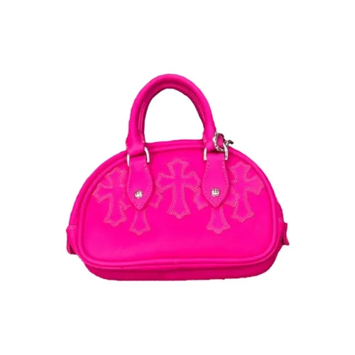 Chrome Hearts Сумка для боулинга Сумка Женская Драгоценный Пудра