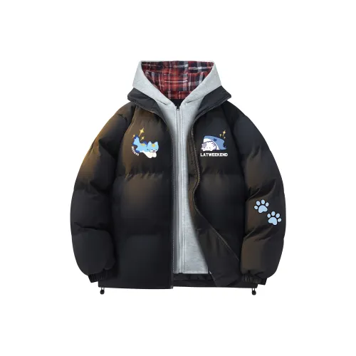 LA'T.WEEKEND Хлопковый пуховик унисекс