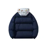 Темно-синий [Серый стиль шляпы, многослойность эстетика]