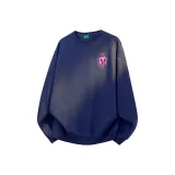 Темно-синий, синий, зимний, с флисовой подкладкой, модный