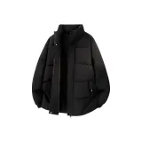 [Кронштейн-Вверх Ожерелье-чокер Ветрозащитный] Черный (Tn45 Американский Лев Черный Левая сторона Нижний карман B Логотип)