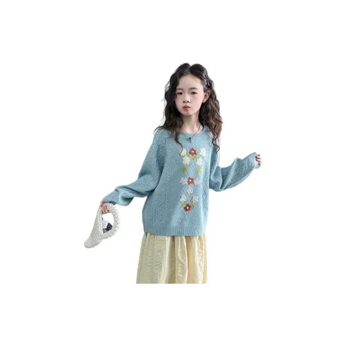 PLANDOO Синий Утолщенный Свитер KIDS Свитера