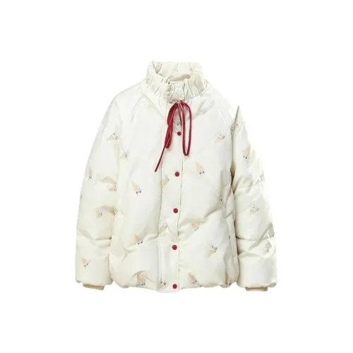 SHANQINGWU Хлопковый пуховик женский