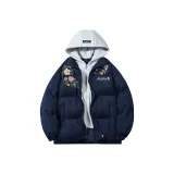 Темно-синий [Серый стиль шляпы, многослойность эстетика]