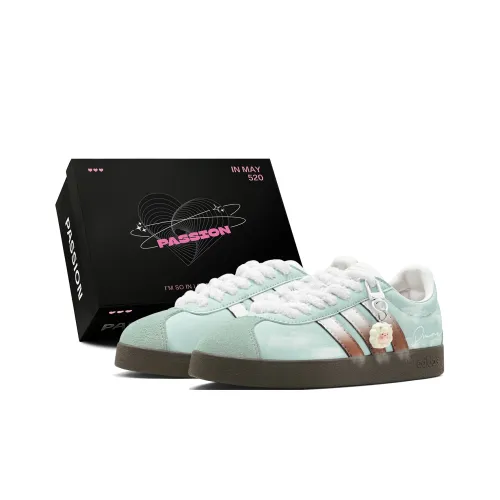 Adidas VL Court 2,0 Mint Little Sheep Тонкая подошва Удобный универсальный низкий топ Немецкие армейские кроссовки
