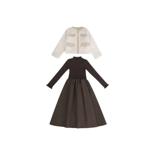 YALU Абрикос Школьный возраст Комплекты с юбкой