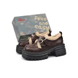 Коричневый - Эксклюзивная обувь Коробка