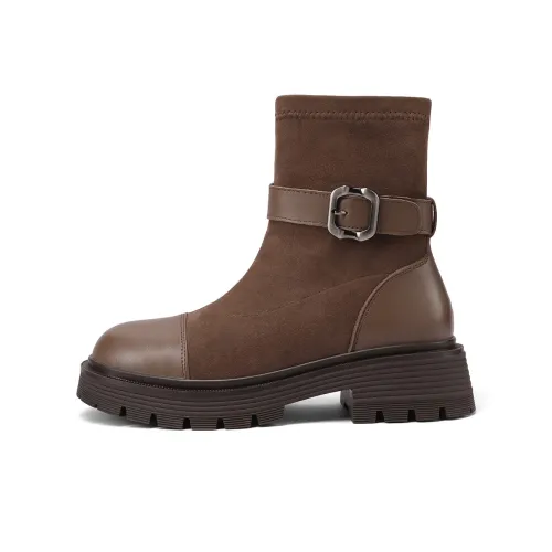 GOLDLION FASHION BOOTS Носки без пальцев Эластичные Ботинки 4CM Женские