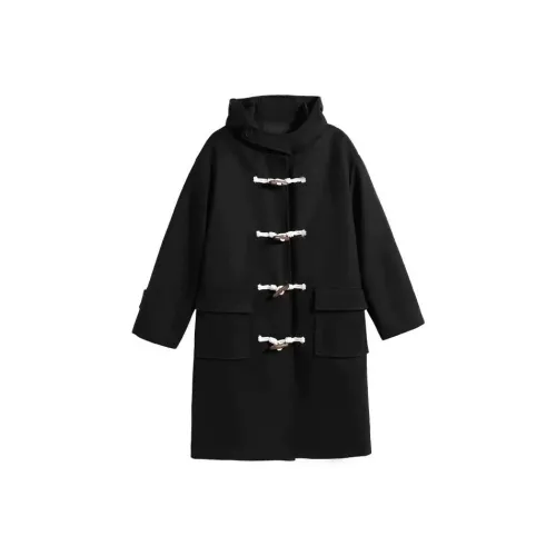 MORTEN SOLUM Черное Женское Пальто