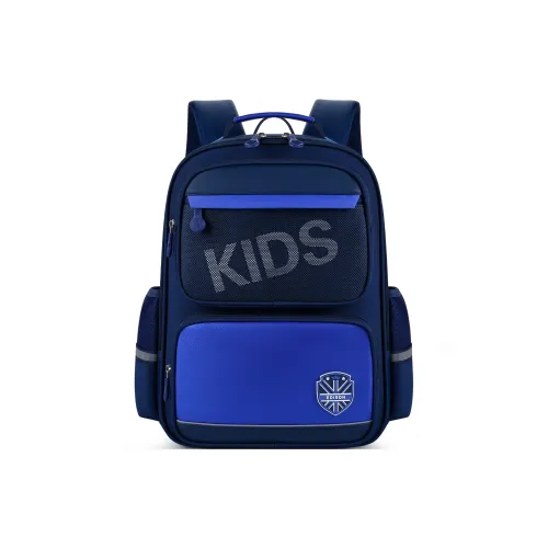 EDISON Oxford Student Bag Kids' Sky Blue Blue Yellow Blue Purple