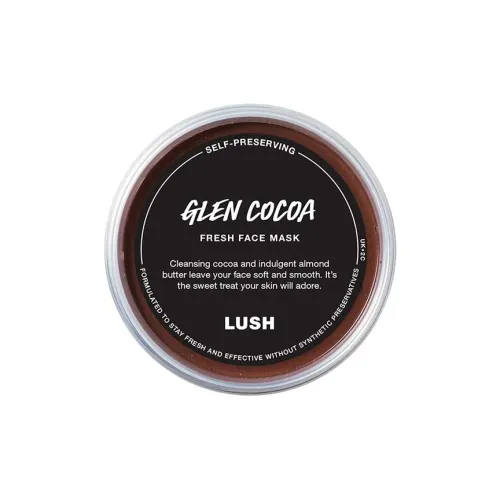 LUSH Glen Какао Маска для лица Увлажняющая Чистка 75 г