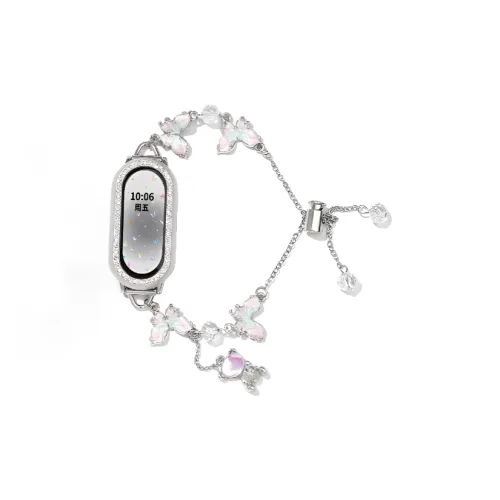 HUASONGXIN Ремешок Xiaomi Красный Бежевый Совместимость Металл