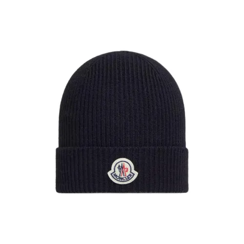 MONCLER Новая шерсть Шапки-бини Мужской Черный Коричневый Оливково-зеленый Морской синий Темно-серый