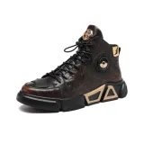 Черный и коричневый, флисовая подкладка