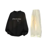 Чёрный + Абрикос (Комплекты одежды)